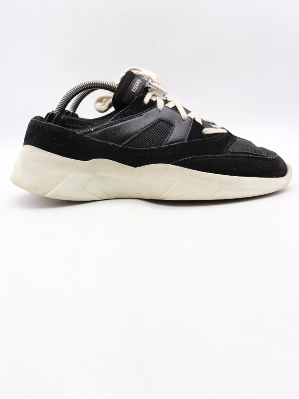 Fear of God x Essentials Backlass Low Top Men's EU 42 Sneakers Black/White